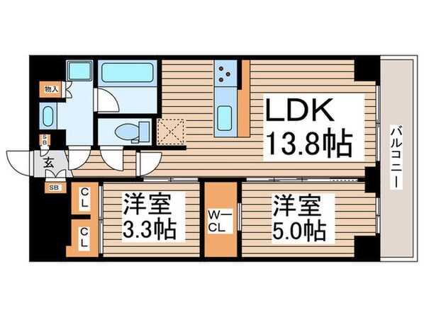 仮)コンフォリア・リヴ西葛西の物件間取画像